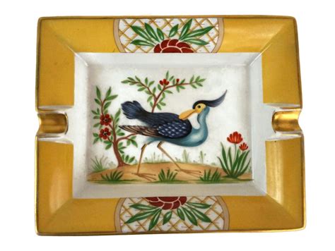 hermes porcelain ashtray collections.